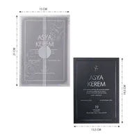 Vellum Peony Overlay Charcoal Wedding Invitation