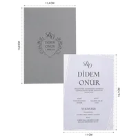 Botanical Wreath Wedding Invitation