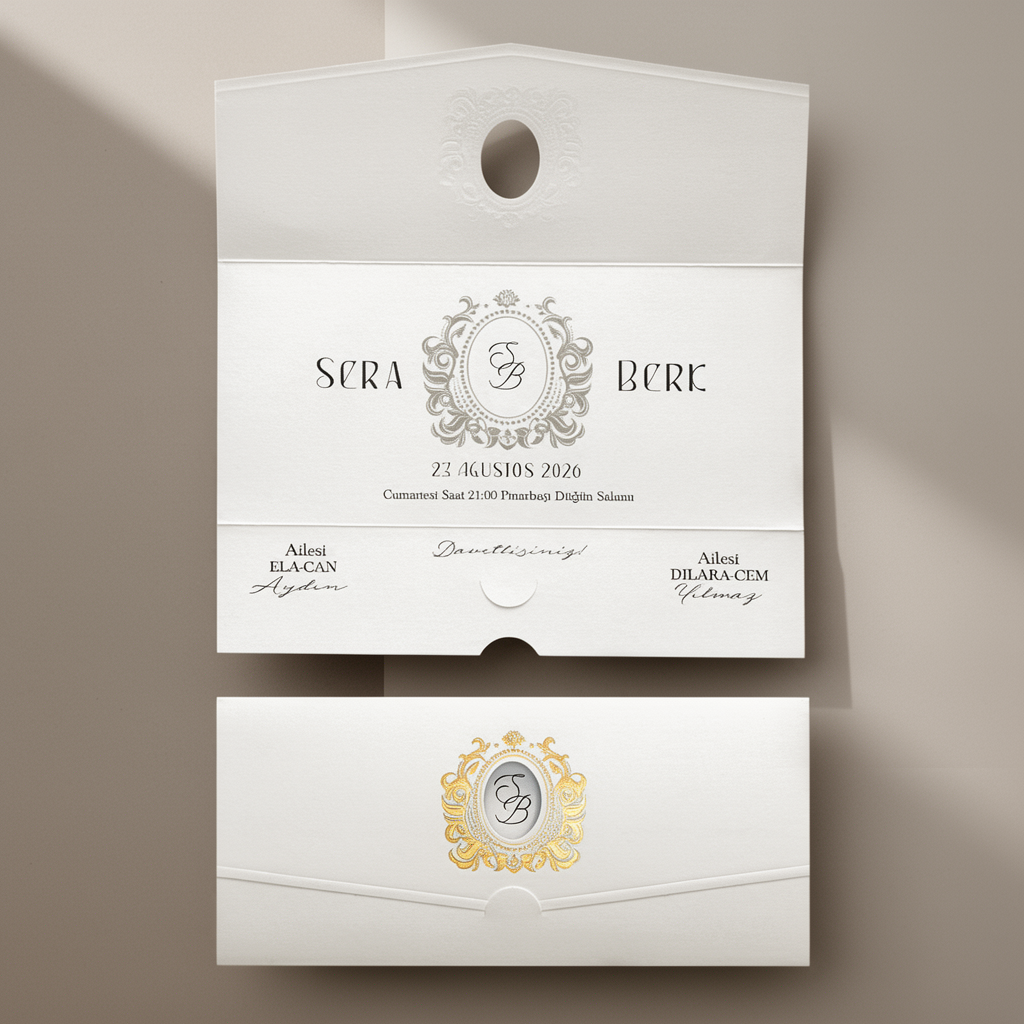 Colorful Floral Wedding Invitation