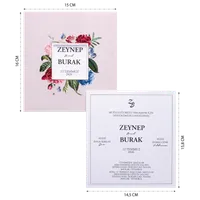Classic White Wedding Invitation